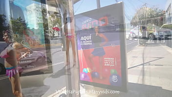 Hermosa tranny flaquita culoncita/CDMX/Exhibit/Public risk