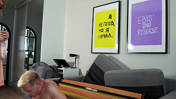 Watch me fuck my cleaning lady'_s pussy