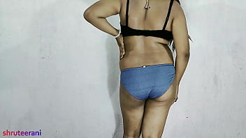 BARBIE&#039_S BOOTIE CHAPTER 3 - SOLO INDIAN TRANS CROSSDRESSING WITH BIG ASS IN LINGERIE