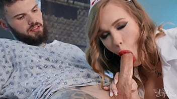 TRANS ANGELS - Hatler Gurius Fucks Crystal Thayer In Doggystyle And Missionary Until He Cums On Her Pretty Face