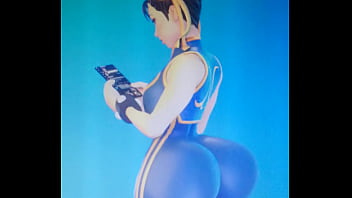 THICC Chun-Li Cum Tribute