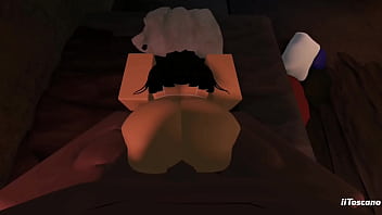 Little intruder looking for my cock