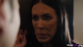 HOt sexy brunette milfs SHay SIghts and Reagan Foxx taking turns as MAx pounds there tight milf pussies