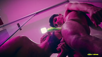 Camilo Brown Caught Hot Twink Andres ZP Jerking To Him And Invited Him Into The Shower For An Amazing Blowjob