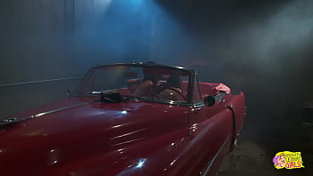 For lesbians some small peaches and big milk cans are needed for a beautiful day