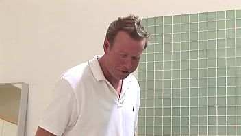 Adrianna Nicole double penetration in bathroom