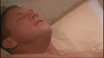 Fucking blonde milf at bed