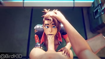 Dynamo TNTina - Blowjob Break (BirdX3D)