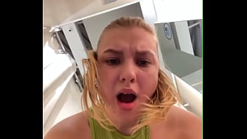 Public Anal fingering and pussy fucking