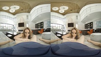 VRConk MILF blonde will be your teacher of sex