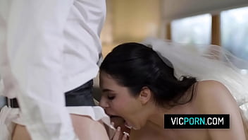 Hot Italian bride Valentina Nappi analed on her wedding day