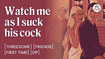 My husband and his best friend take turns fucking me | Amateur holiday threesome | DP creampie POV