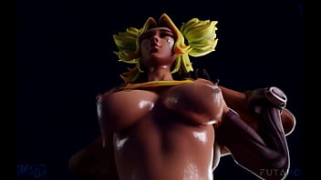 Samie Bangs Zeri from behind