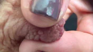 Extreme Close Up on My Nipples Play ... I think you never see it