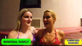 Cherry Kiss &amp_ Eliza Eves Get Fucked By Stepbrothers Matt &amp_ Matthew!