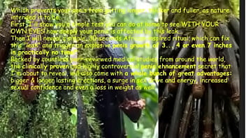 For all guys suffering from lock of confidence when it comes to cock size, I'_m here to help because it help me