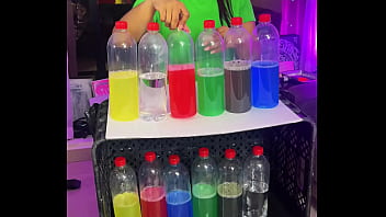 TIKTOK BottleChallenge with sexy stepmother - Leyne Rodriguez