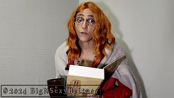 Big N Sexy Britney Heads to the Library! - Hot Librarian Blowjob and Facial - Promo Video (1 Minute SFW Teaser)