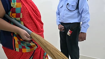 security man dick flashing to maid