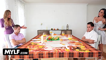 Cum Here&mdash_Would a Foursome With Your Stepmommies Make You Feel Better?