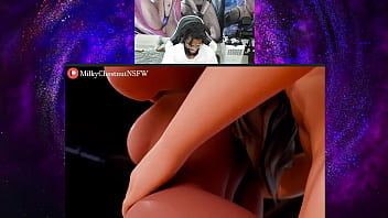 POV Widowmaker Riding, Chun-Li Fucking Ryu, Thighjob Cock Ride, Bald Pussy Black Widow Fucking