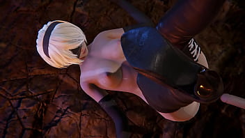 Sex with 2B - 3D Porn