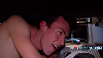 Naked Cleaning Turns Into Fucking Step Bro