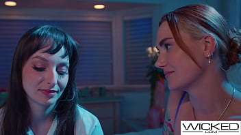 Wicked - Lexi Luna Fulfills Her Fantasy Of Eating Out Her 1st Hot Redhead Pussy