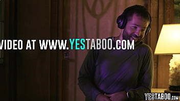 Gorgeous petite blonde scams and seduces a big dick mature stud