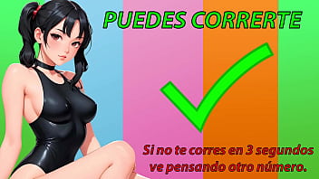 Cuarta prueba para masturbarse. El juego del calmar. JOI Roleplay en espa&ntilde_ol.