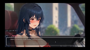 Bluring the walls [ ROMANCE Hentai Game ] Ep.2 HORNY GIRLFRIEND ripped his shirt off !