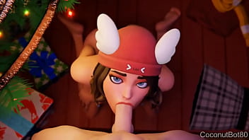 Fortnite Skye Christmas Blowjob