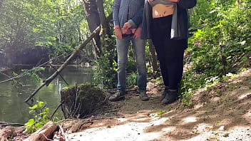 Amazing handjob from mature mother in law