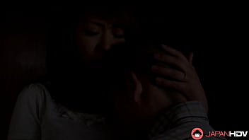 Japanese brunette Jun Kusanagi sucking and licking a tough cock while masturbating uncensored.