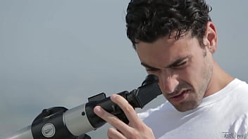 Fortunate Fellow! Ryan Releases on Teal Conrad'_s Lovely Breasts &amp_ Private!