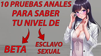 &iquest_Eres un beta adicto al anal? Descubrelo con este test en espa&ntilde_ol. JOI AMSR.