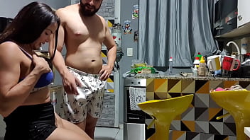 Fetiche de transar na cozinha