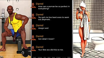 Her Cuckold Hubby Gets Too Excited When They Fuck and Talk about her Lover With a Massive BBC Cock - A couple'_s Love ep 04 3D Porn Games