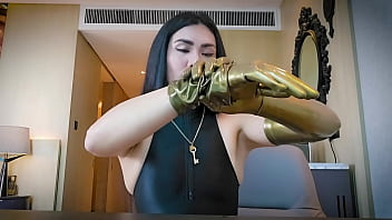 ASMR LATEX GLOVE FETISH