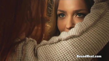 Curvy Bound Lesbian Slave Whipped By Merciless Mistress