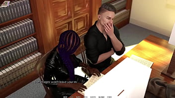 Taboo University #81 - Spanking My Busty Emo Girlfriend Ass