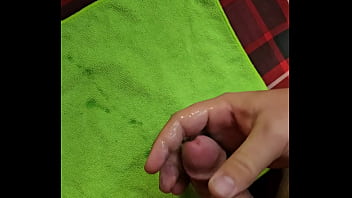 Dropping my load for you to enjoy me stroking for a fan