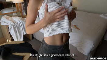 Innocent French Babysitter Fucked Hard For Making A Mess And She LOVES it !!!