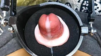 Machine for a huge portion of sperm! Super orgasm! Huge cumshot!