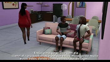 Esposa insatisfeita com o corno - the sims 4