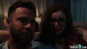 Big titted BBW babe Leana Lovings consoling her BF and fucking his big cock