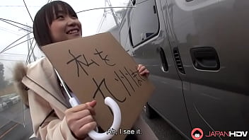 Busty Japanese Teen Mikoto Mochida is sucking a stranger'_s dick