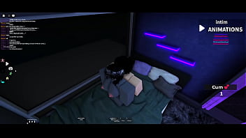 Breeding a goth slut in roblox condo