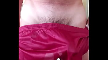 Pervy PapiFachero was just enjoying his fat daddy boner in his red Ranger Silkies when PENIS took over and decided to SPL ...