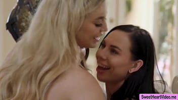 Super sexy babes enjoy licking their pussies in threesome way